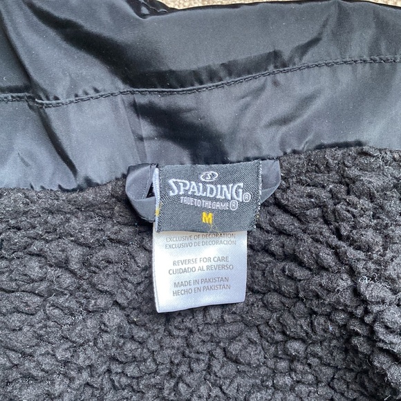 Kids Spalding black jacket fleece inside - Picture 3 of 4